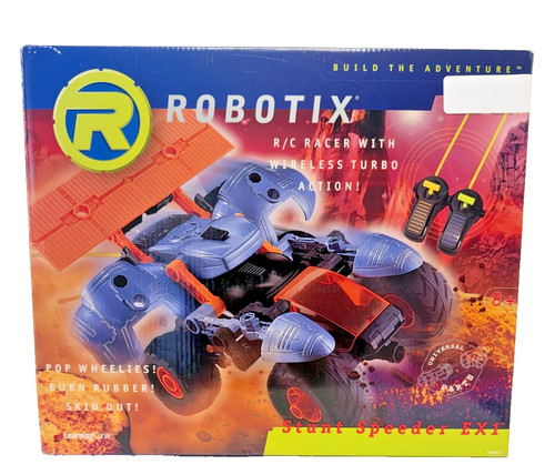 Vintage robotix stunt speeder - robotix,