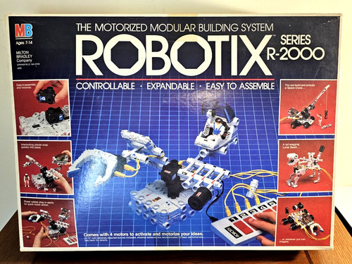 Vintage milton bradley robotix - milton,